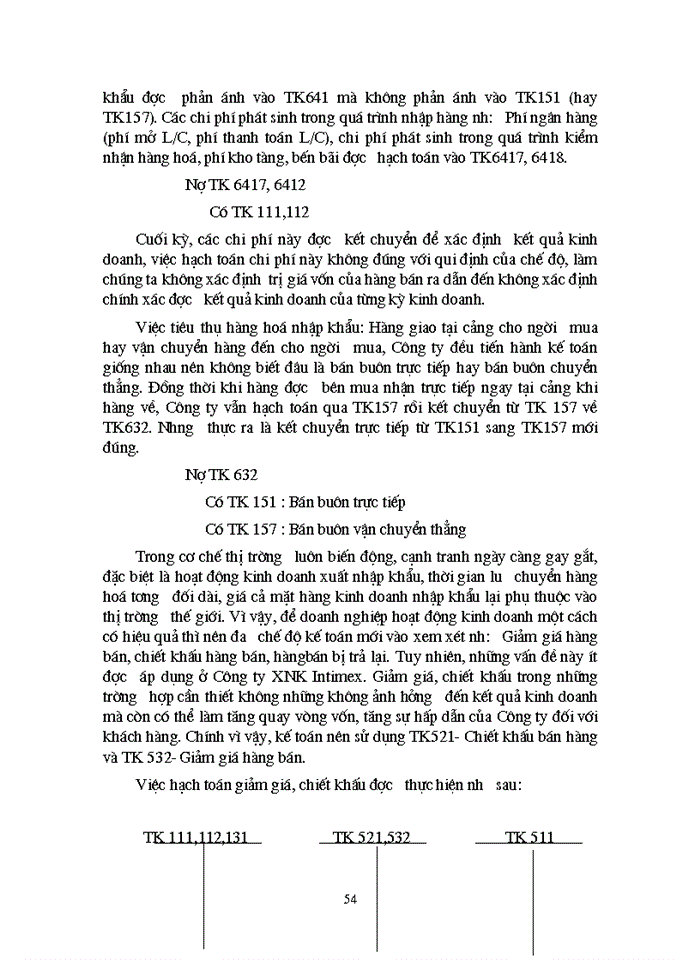 image for page Hoàn thiện kế toán lưu chuyển hàng hoá nhập khẩu với việc nâng cao hiệu quả kinh doanh tại Công ty Xuất nhập khẩu Intimex