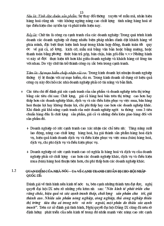 image for page Nâng cao năng lực cạnh tranh của Công ty Giấy Bãi Bằng trong quá trình chuyển sang cơ chế thị trường và hội nhập