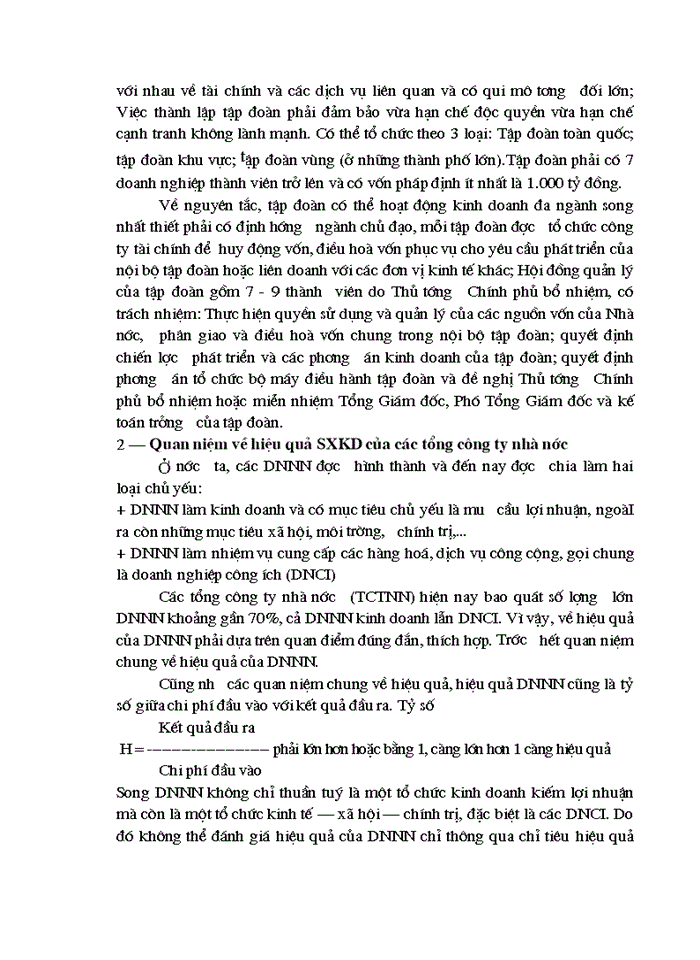 image for page Vai trò của Tổng công ty nhà nước và một số giải pháp nâng cao hiệu quả hoạt động của các Tổng công ty Nhà nước