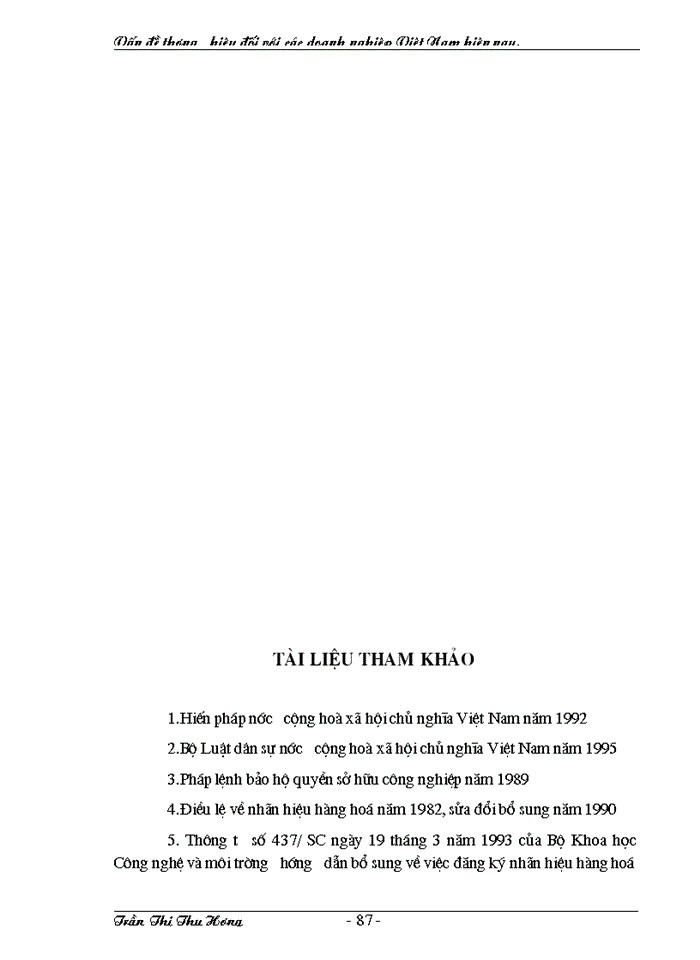 image for page Vấn đề thương hiệu đối với các doanh nghiệp Việt Nam hiện nay