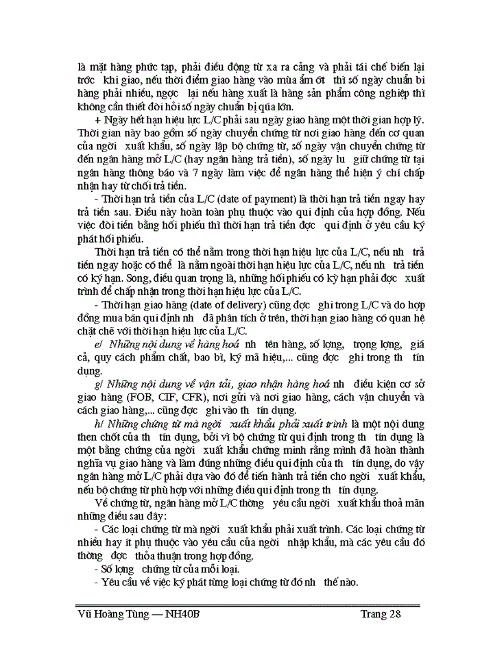 image for page Thực trạng và một số giải pháp nhằm phát triển hoạt động thanh toán theo phương thức tín dụng chứng từ tại Sở giao dịch I NHCTVN