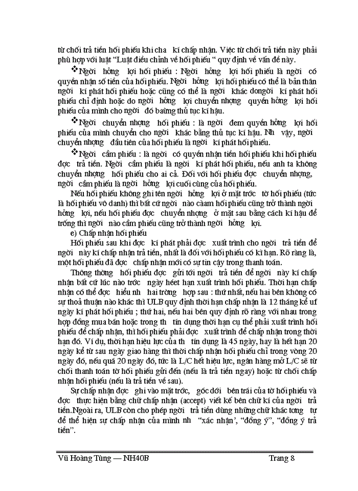 image for page Thực trạng và một số giải pháp nhằm phát triển hoạt động thanh toán theo phương thức tín dụng chứng từ tại Sở giao dịch I NHCTVN