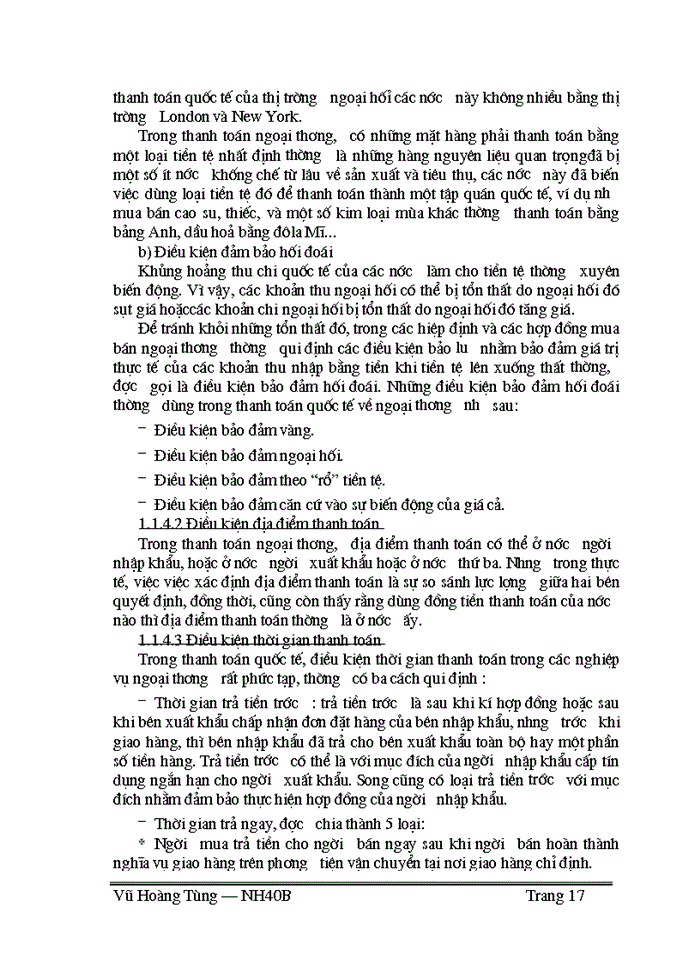 image for page Thực trạng và một số giải pháp nhằm phát triển hoạt động thanh toán theo phương thức tín dụng chứng từ tại Sở giao dịch I NHCTVN