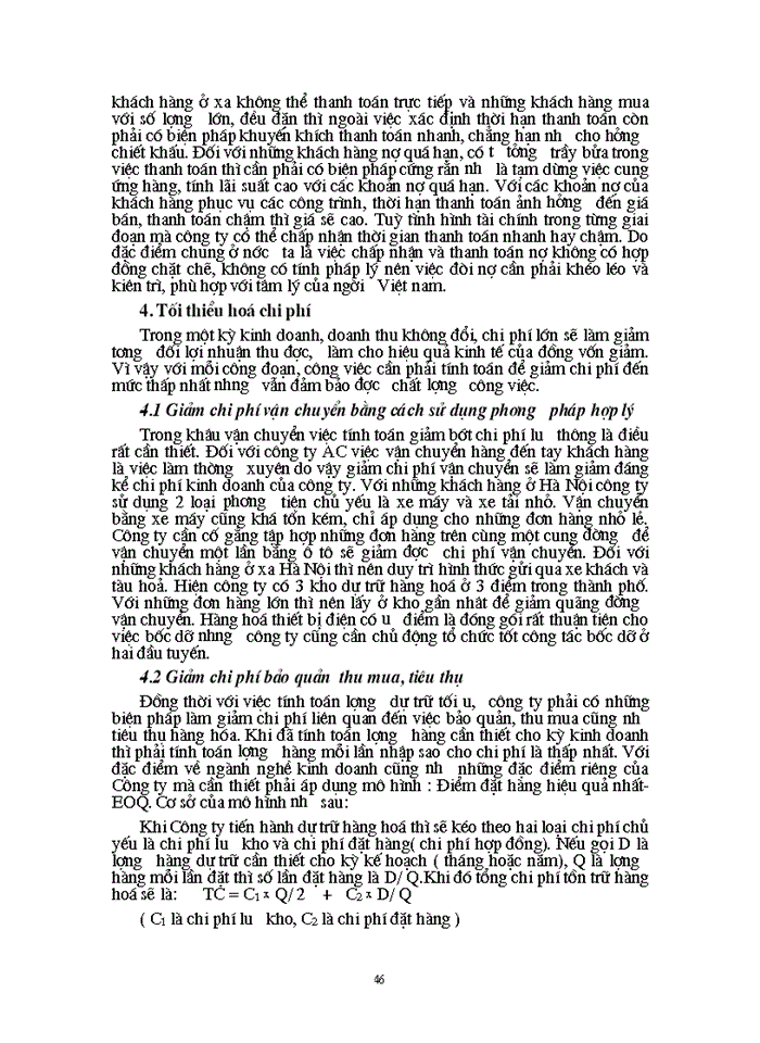 image for page Một số giải pháp nâng cao hiệu quả huy động và sử dụng vốn ở công ty TNHH thiết bị điện AC