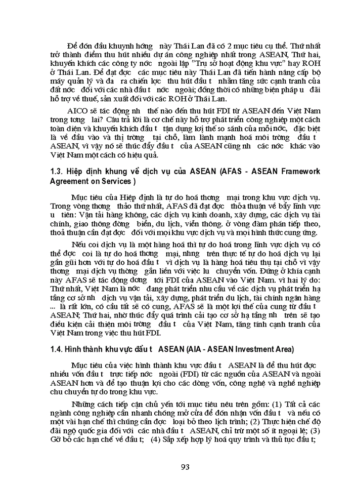 Phương hướng và kiến nghị  nhằm tăng cường thu hút FDI của ASEAN vào Việt Nam.