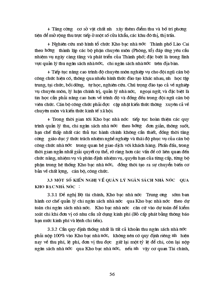 image for page Quản lý ngân sách nhà nước qua hệ thống Kho bạc nhà nước ở Lào Cai