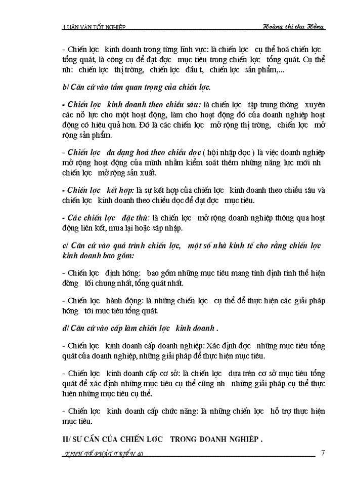 image for page Đánh giá tình hình xây dựng và thực hiện chiến lược kinh doanh của Tổng công ty Sông Đà