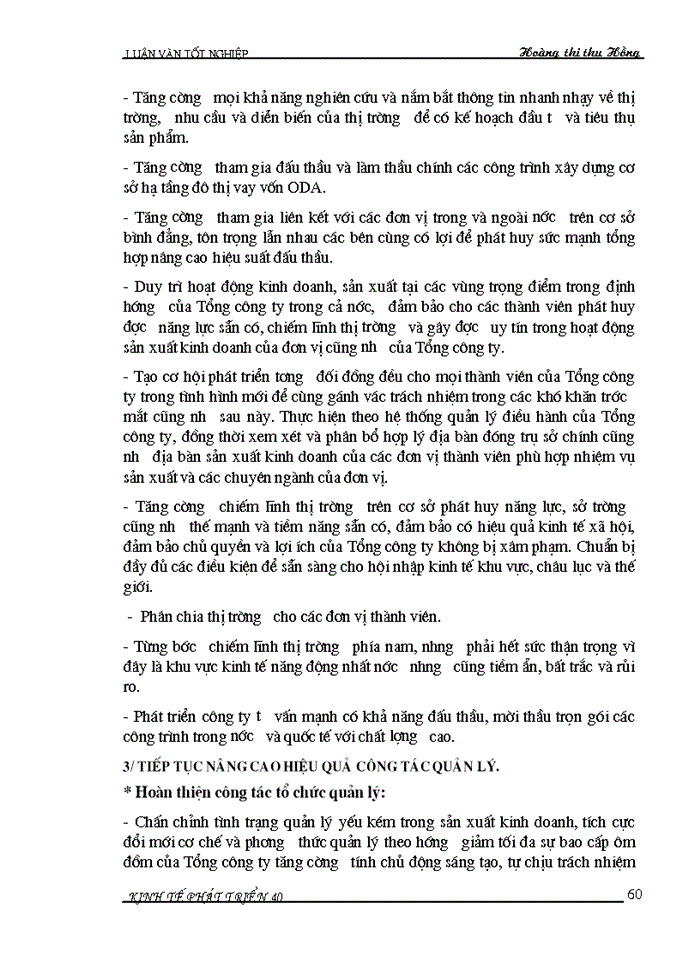 image for page Đánh giá tình hình xây dựng và thực hiện chiến lược kinh doanh của Tổng công ty Sông Đà