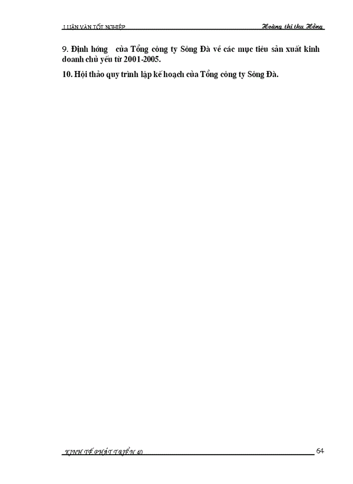 image for page Đánh giá tình hình xây dựng và thực hiện chiến lược kinh doanh của Tổng công ty Sông Đà