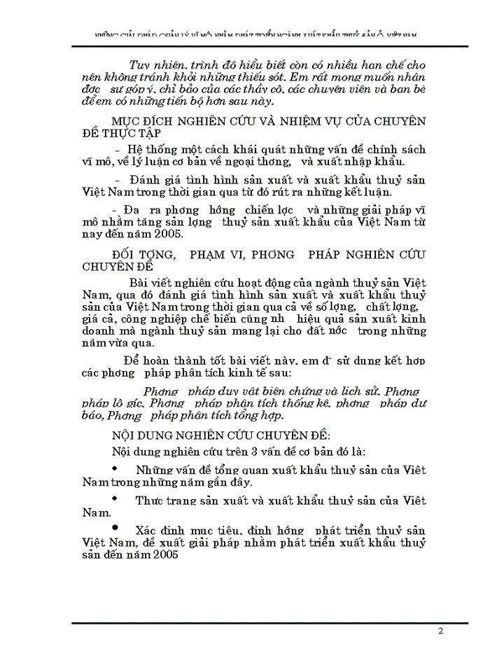 image for page Những giải pháp quản lý vĩ mô nhằm phát triển xuất khẩu thuỷ sản Việt nam đến năm 2005