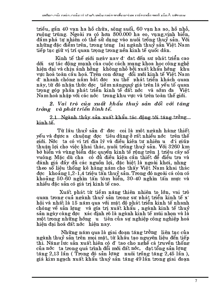 image for page Những giải pháp quản lý vĩ mô nhằm phát triển xuất khẩu thuỷ sản Việt nam đến năm 2005