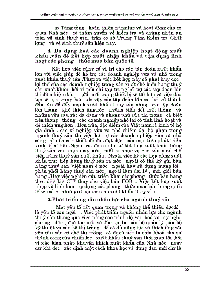 image for page Những giải pháp quản lý vĩ mô nhằm phát triển xuất khẩu thuỷ sản Việt nam đến năm 2005