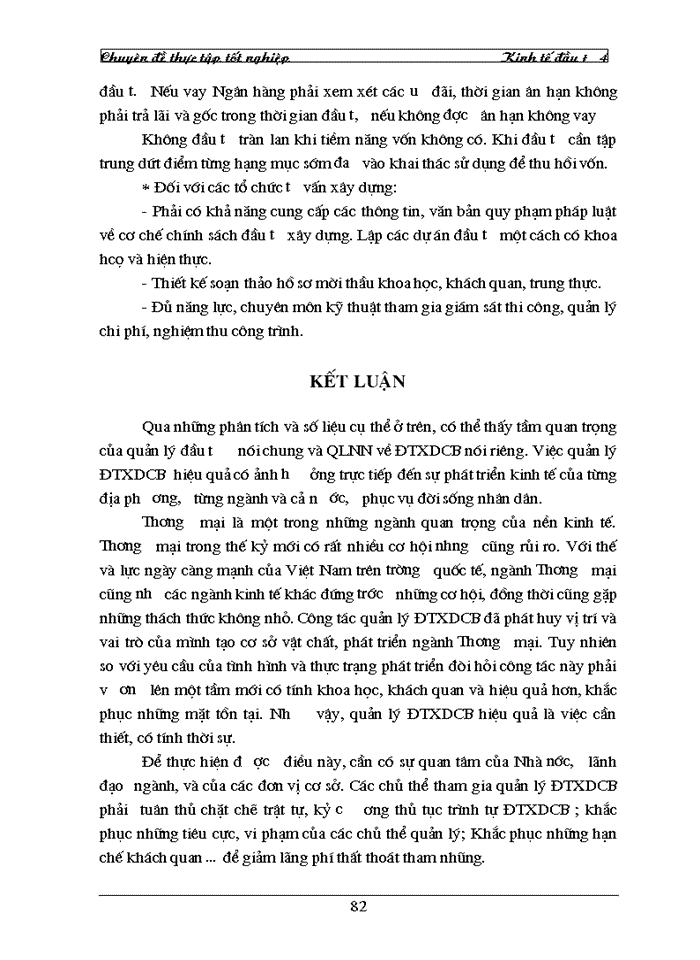 image for page Giải pháp nâng cao hiệu quả Quản lý nhà nước về đầu tư XDCB tại Bộ Thương mại