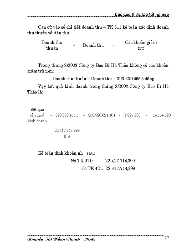 image for page Kế toán thành phẩm, tiêu thụ thành phẩm và xác định kết quả kinh doanh