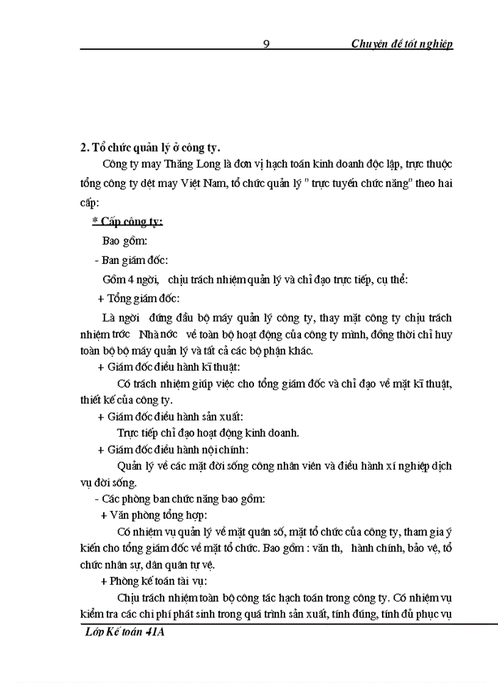 image for page “Hoàn thiện công tác kế toán nguyên vật liệu ở Công ty may Thăng Long