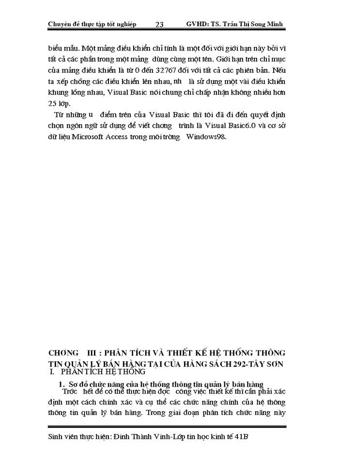 image for page Xây dựng chương trình quản lý bán hàng tại cửa hàng sách 292Tây Sơn- Hà Nội