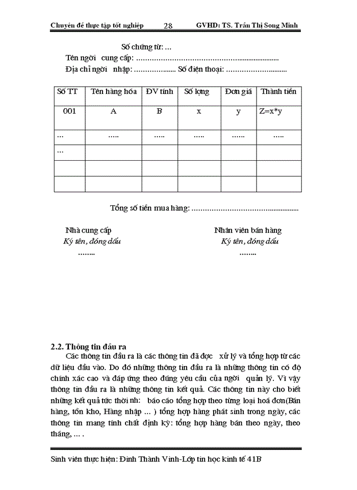 image for page Xây dựng chương trình quản lý bán hàng tại cửa hàng sách 292Tây Sơn- Hà Nội