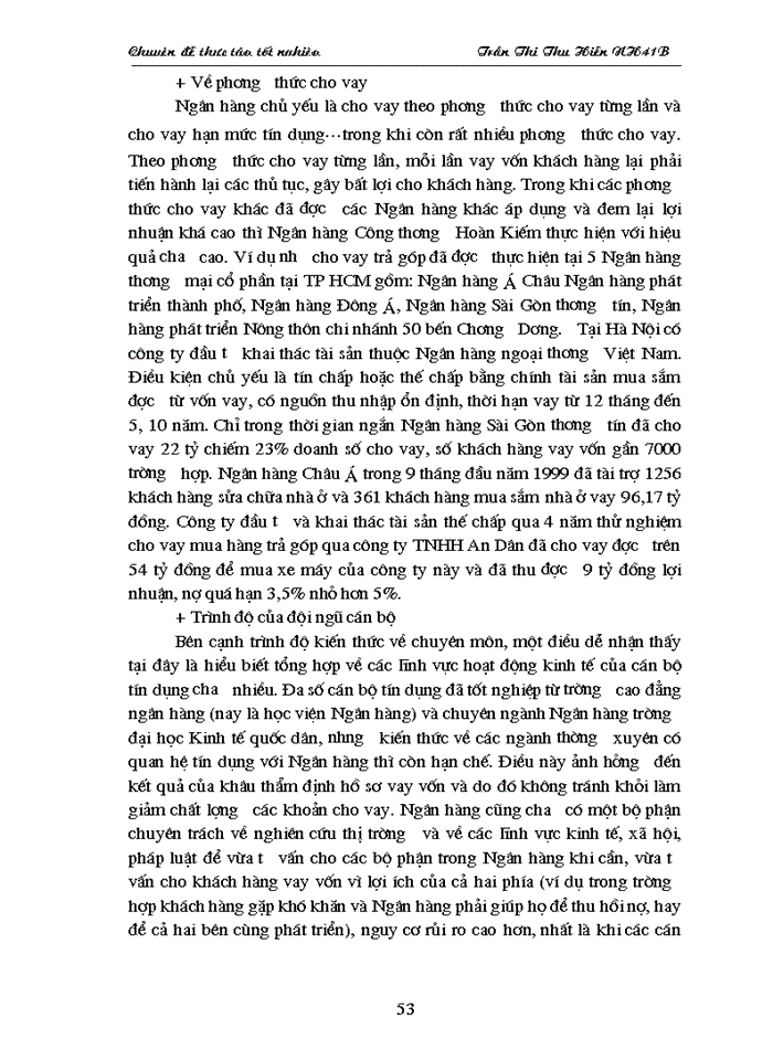 image for page Mở rộng và nâng cao chất lượng tín dụng đối với doanh nghiệp ngoài quốc doanh (nghiên cứu tại chi nhánh Ngân hàng Công thương Hoàn Kiếm)