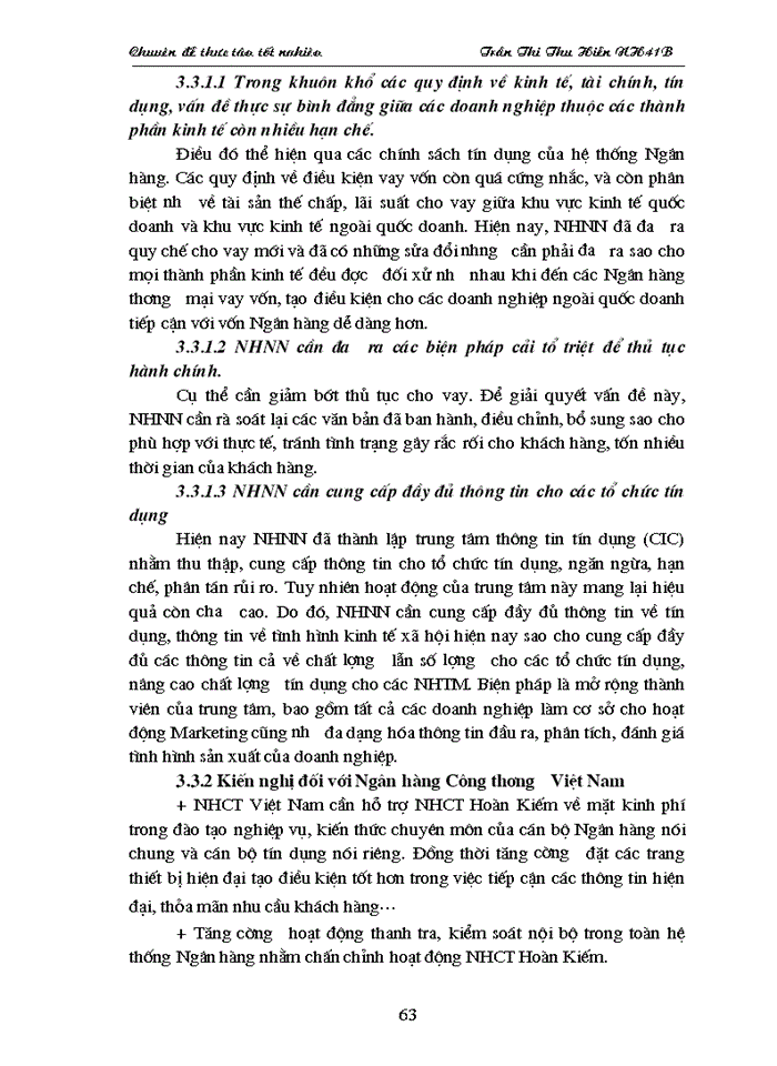 image for page Mở rộng và nâng cao chất lượng tín dụng đối với doanh nghiệp ngoài quốc doanh (nghiên cứu tại chi nhánh Ngân hàng Công thương Hoàn Kiếm)