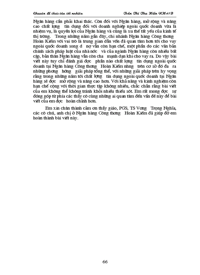 image for page Mở rộng và nâng cao chất lượng tín dụng đối với doanh nghiệp ngoài quốc doanh (nghiên cứu tại chi nhánh Ngân hàng Công thương Hoàn Kiếm)