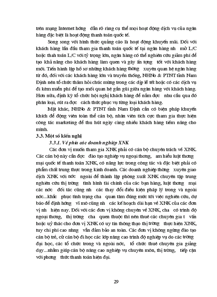 image for page Giải pháp hoàn thiện hoạt động thanh toán quốc tế tại ngân hàng Ngân hàng nông nghiệp và phát triển nông thôn chi nhánh tỉnh Nam Định