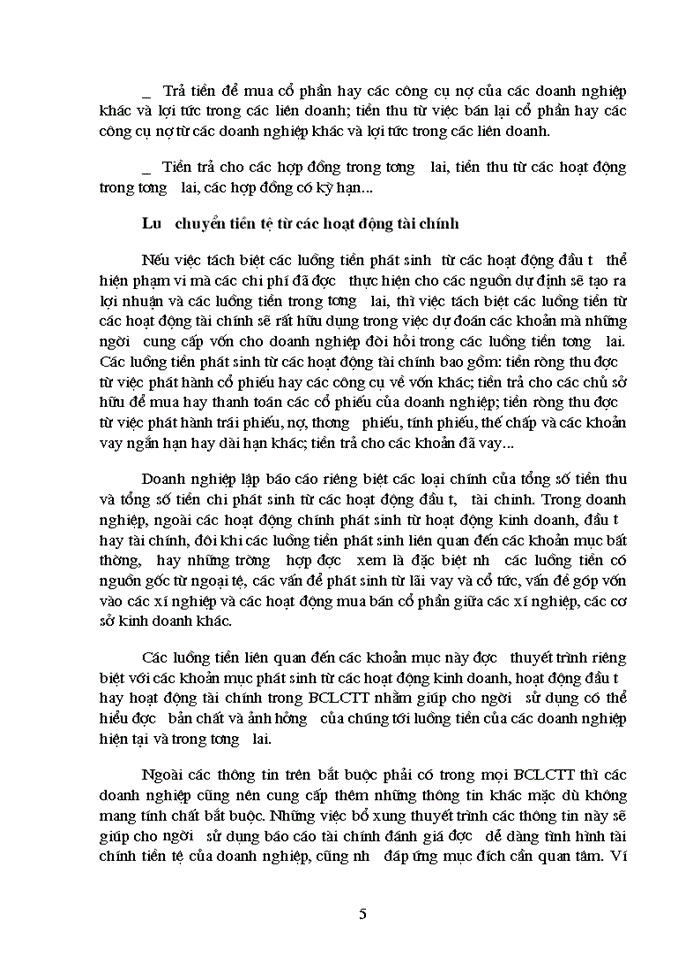 image for page Ý nghĩa và vai trò của báo cáo lưu chuyển tiền tệ trong các doanh nghiệp việt nam