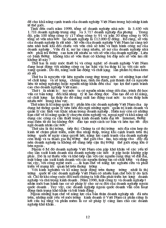 image for page Một số giải pháp nâng cao khả năng cạnh tranh của các doanh nghiệp Việt Nam.