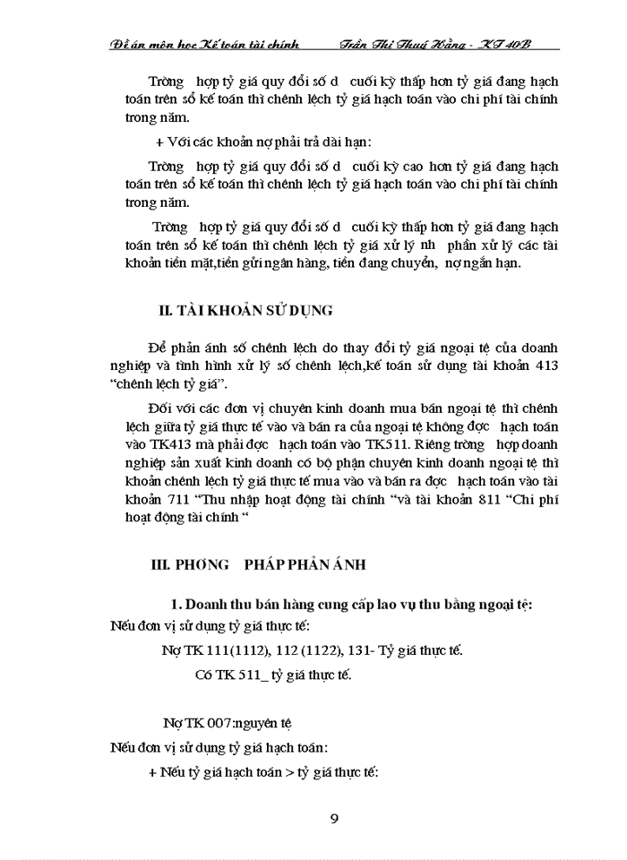 image for page Một số vấn đề xung quanh chế độ tài chính kế toán ngoại tệ và chênh lệch ngoại tệ hiện hành trong các doanh nghiệp