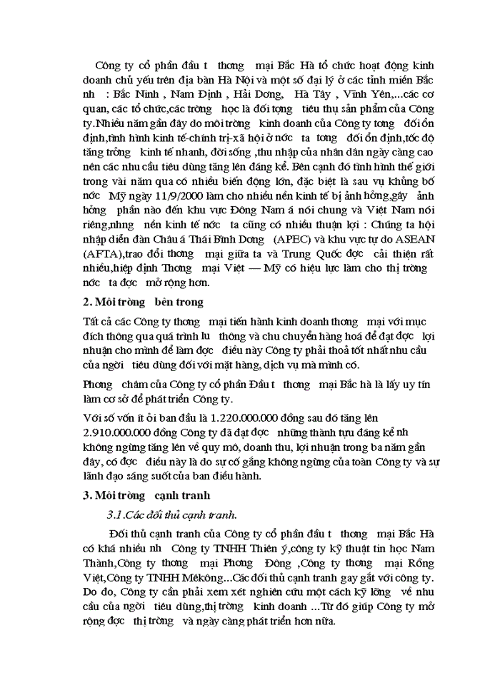 image for page Các giải pháp nhằm nâng cao chất lượng công tác tuyển dụng nhân sự của Công ty cổ phần đầu tư thương mại Bắc Hà