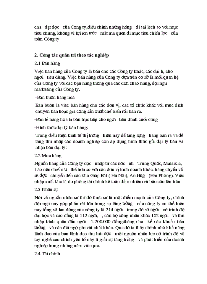 image for page Các giải pháp nhằm nâng cao chất lượng công tác tuyển dụng nhân sự của Công ty cổ phần đầu tư thương mại Bắc Hà