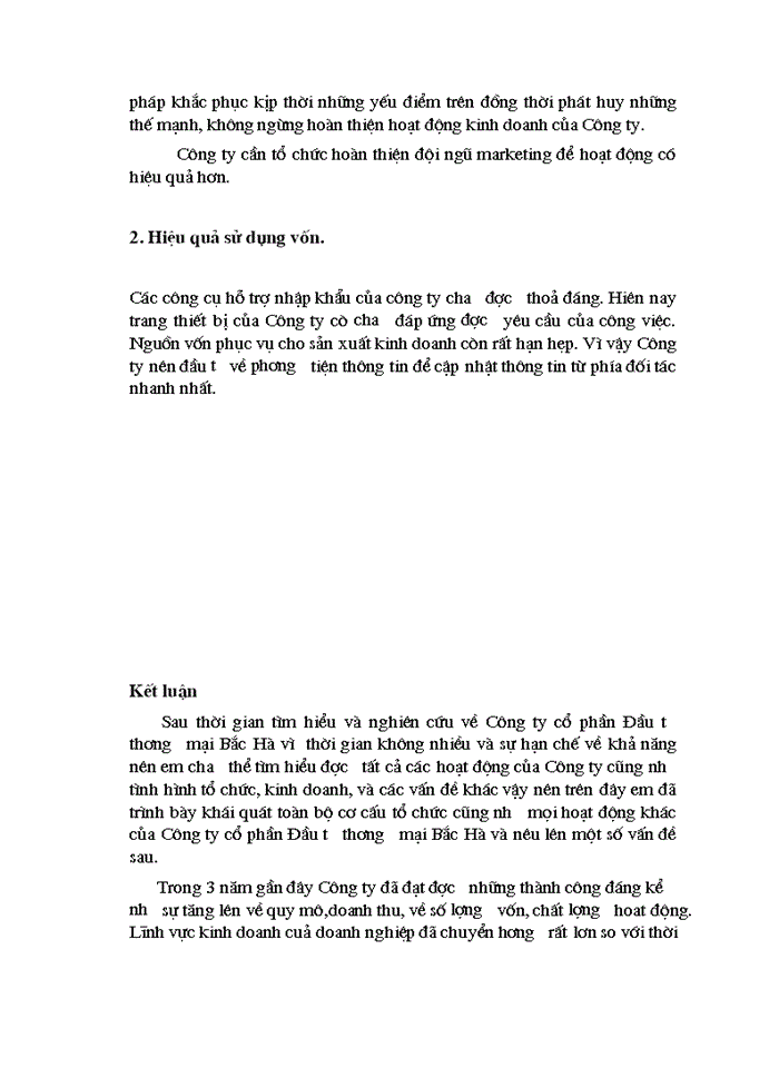 image for page Các giải pháp nhằm nâng cao chất lượng công tác tuyển dụng nhân sự của Công ty cổ phần đầu tư thương mại Bắc Hà