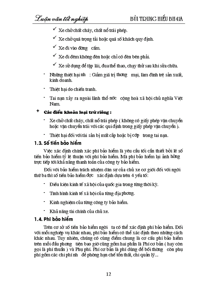image for page Trục lợi trong bảo hiểm xe cơ giới tại Công ty bảo hiểm Hà Nội