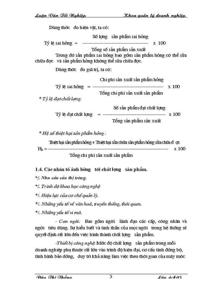 image for page Chất lượng sản phẩm với việc nâng cao khả năng cạnh tranh ở công ty 22