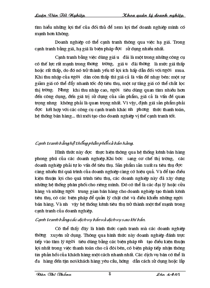 image for page Chất lượng sản phẩm với việc nâng cao khả năng cạnh tranh ở công ty 22