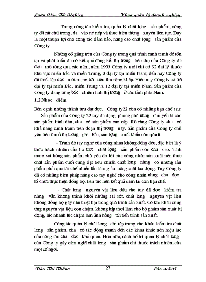 image for page Chất lượng sản phẩm với việc nâng cao khả năng cạnh tranh ở công ty 22