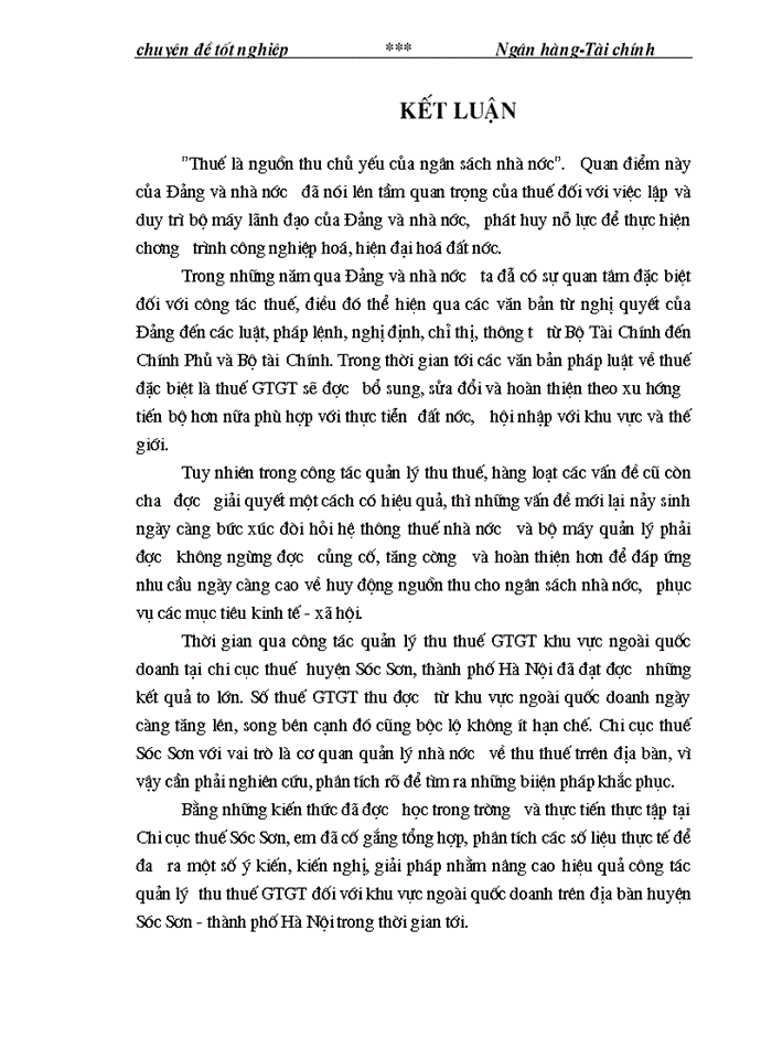 image for page Một số giải pháp nâng cao hiệu quả quản lý thu thuế GTGT khu vực ngoài quốc doanh trên địa bàn huyện Sóc Sơn