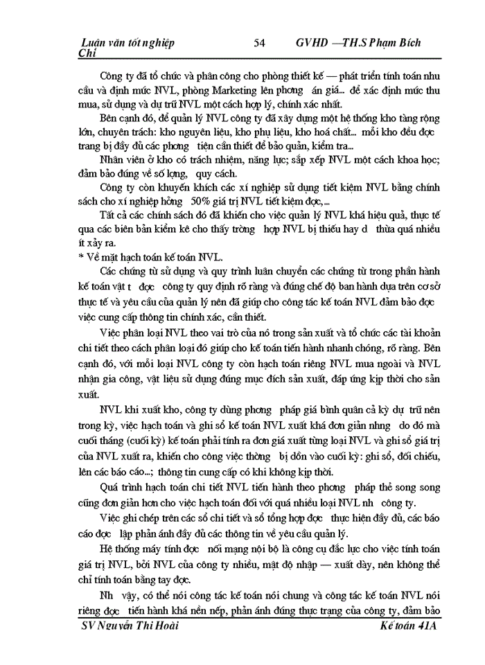 image for page Hoàn thiện công tác kế toán nguyên vật liệu tại Công ty may Thăng Long