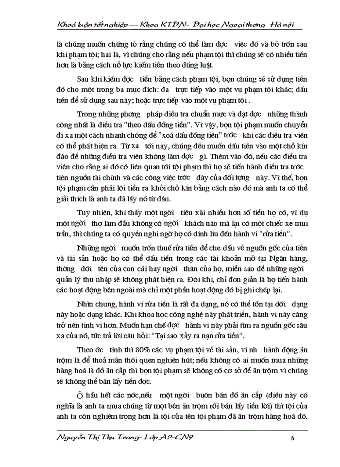image for page Rửa tiền và chống rửa tiền - hiện tượng, giải pháp ở các nước trên thế giới và Việt Nam