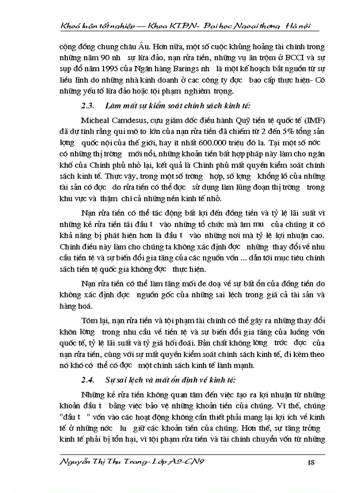 image for page Rửa tiền và chống rửa tiền - hiện tượng, giải pháp ở các nước trên thế giới và Việt Nam
