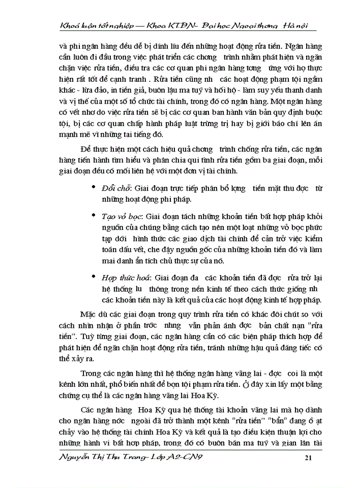 image for page Rửa tiền và chống rửa tiền - hiện tượng, giải pháp ở các nước trên thế giới và Việt Nam