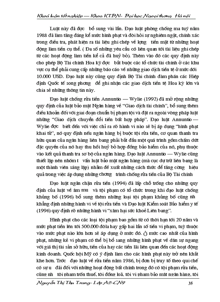 image for page Rửa tiền và chống rửa tiền - hiện tượng, giải pháp ở các nước trên thế giới và Việt Nam