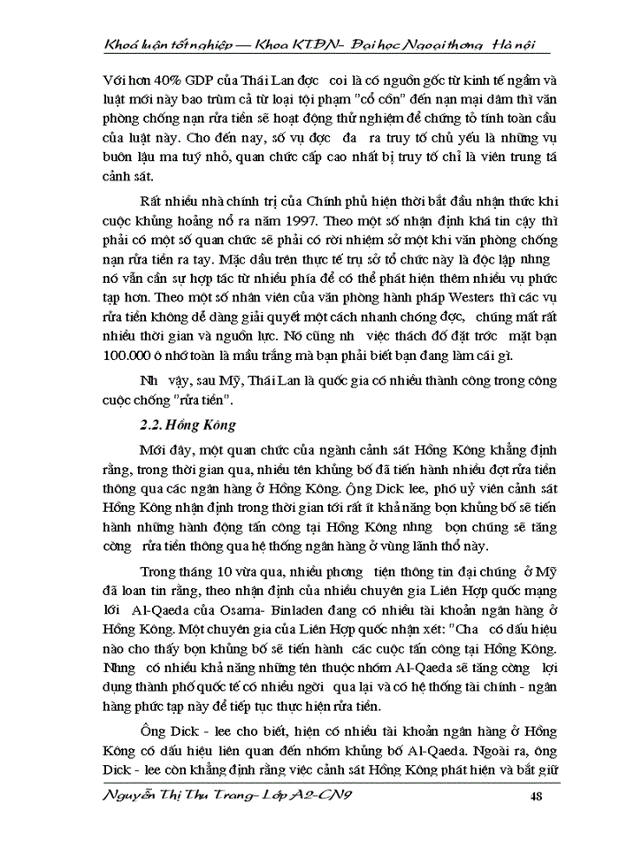 image for page Rửa tiền và chống rửa tiền - hiện tượng, giải pháp ở các nước trên thế giới và Việt Nam