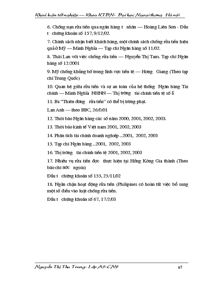 image for page Rửa tiền và chống rửa tiền - hiện tượng, giải pháp ở các nước trên thế giới và Việt Nam