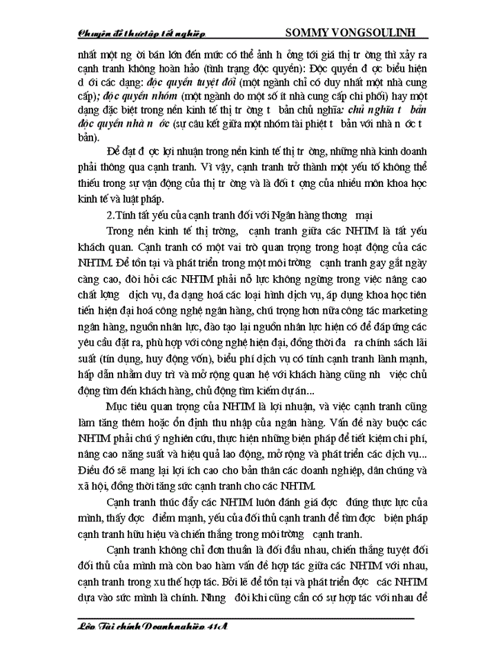 image for page Các giải pháp nhằm tăng khả năng cạnh tranh cho Ngân hàng liên doanh Lào-Việt, chi nhánh Hà Nội