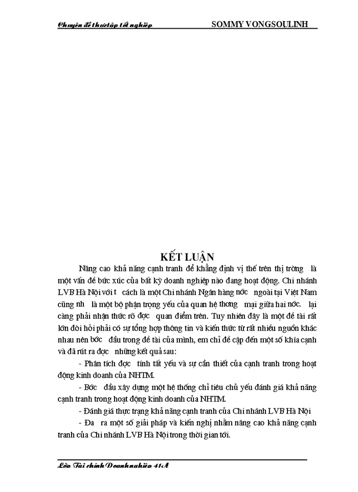 image for page Các giải pháp nhằm tăng khả năng cạnh tranh cho Ngân hàng liên doanh Lào-Việt, chi nhánh Hà Nội