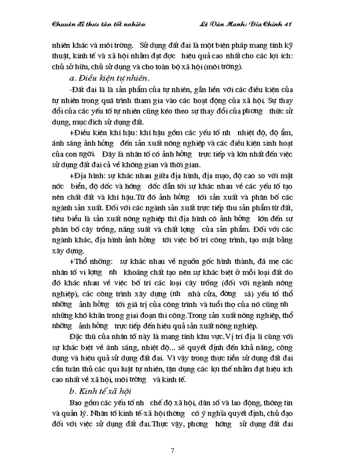 image for page Phương án qui hoạch, kế hoạch sử dụng đất đai của phường Chi Lăng đến năm 2010