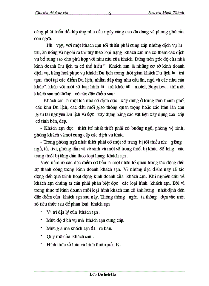 image for page Xác định thị trường mục tiêu và một số kiến nghị đối với hoạt động thu hút khách của khách sạn Công Đoàn