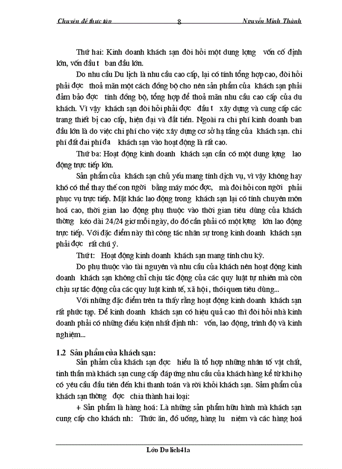 image for page Xác định thị trường mục tiêu và một số kiến nghị đối với hoạt động thu hút khách của khách sạn Công Đoàn