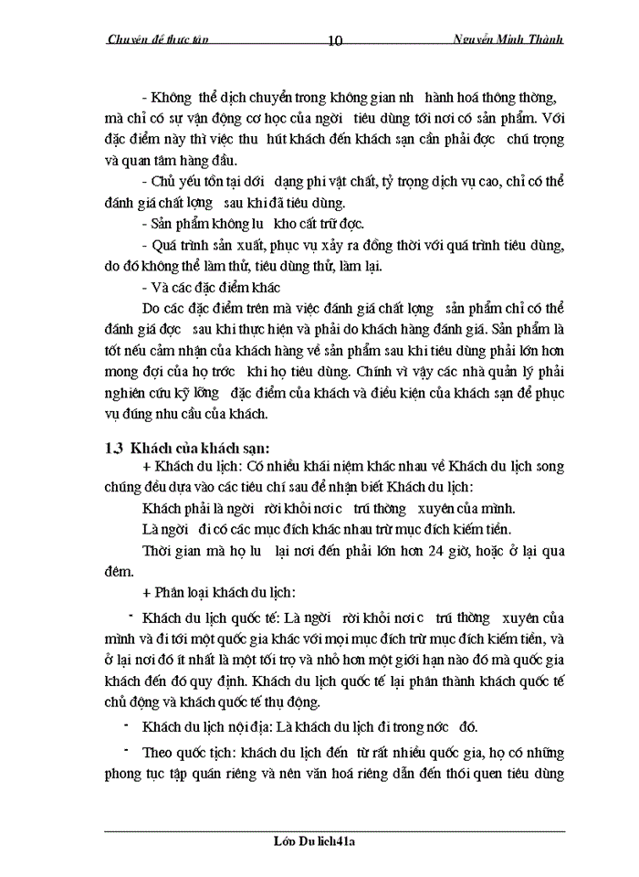 image for page Xác định thị trường mục tiêu và một số kiến nghị đối với hoạt động thu hút khách của khách sạn Công Đoàn