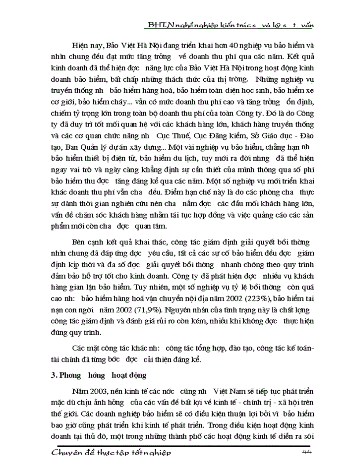 image for page Bảo hiểm trách nhiệm nghề nghiệp cho kiến trúc sư và kỹ sư tư vấn tại Công ty Bảo hiểm Hà Nội - Thực trạng và giải pháp.